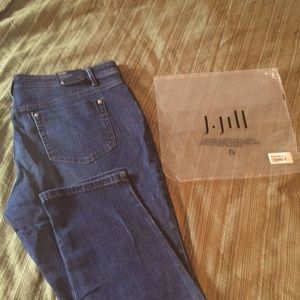 J Jill slim Ankle Jeans